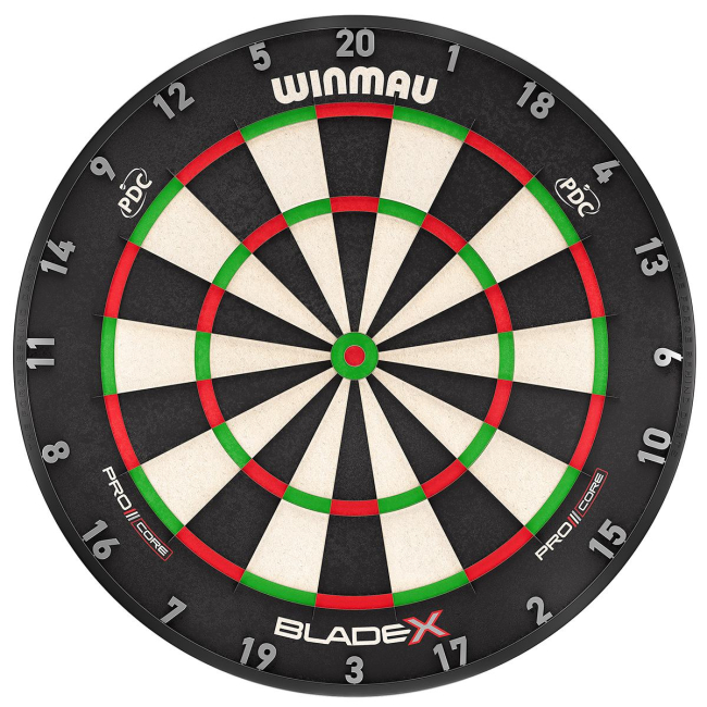 Winmau Blade X Pro Core PDC Steel-Dartboard
